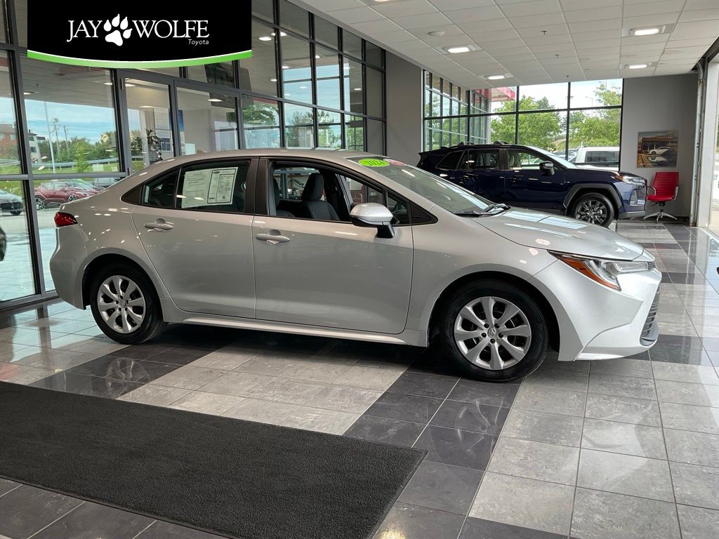 Classic Silver Metallic 2024 Toyota Corolla Sedan Front-Wheel Drive Continuously Variable Transmission