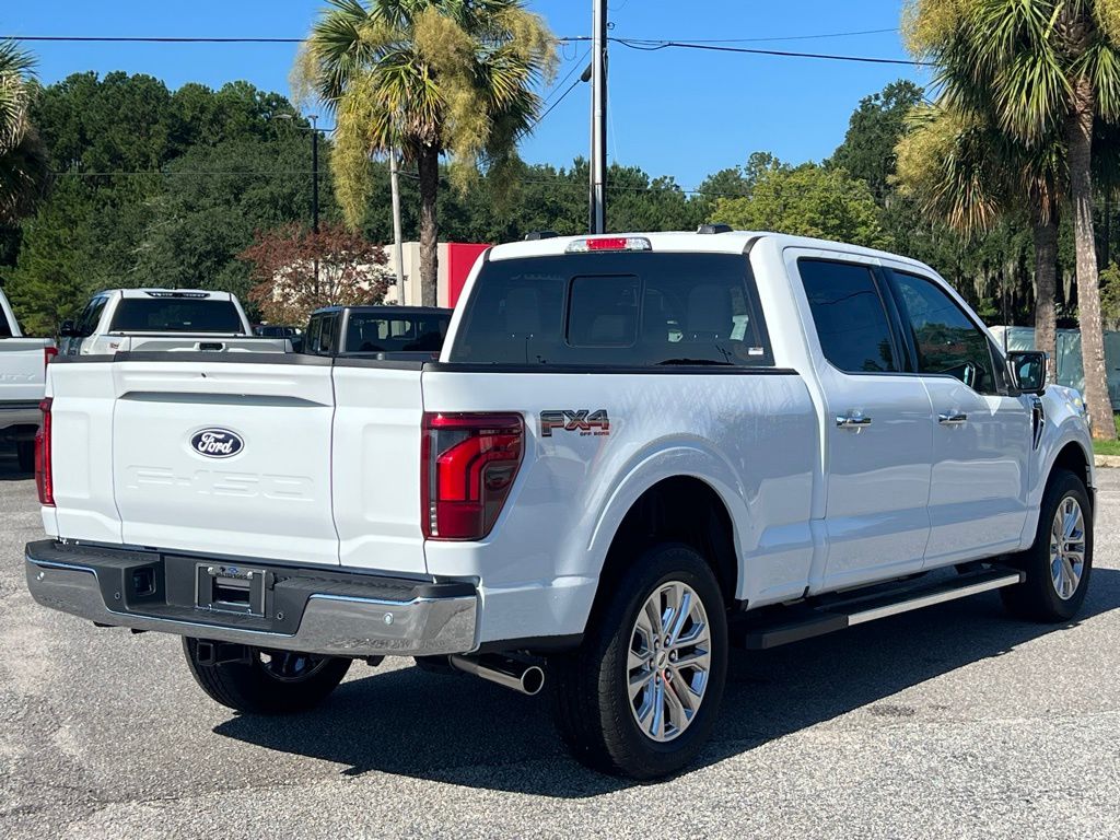 2025 Ford F-150 Lariat White at Davis Toyota of Orangeburg