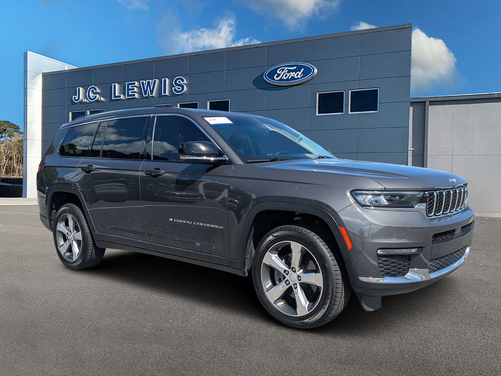 Baltic Gray Metallic Clearcoat 2022 Jeep Grand Cherokee L SUV / Crossover Four-Wheel Drive 8-Speed Automatic