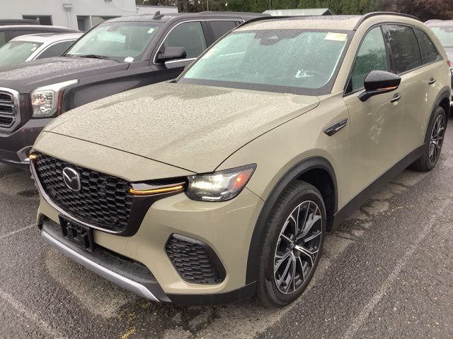 Zircon Sand Metallic 2025 Mazda CX-70 PHEV Premium AWD SUV / Crossover All-Wheel Drive 8-Speed Automatic