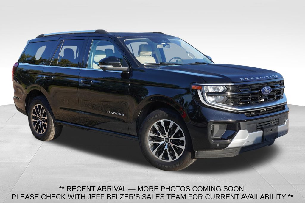 Agate Black Metallic 2025 Ford Expedition SUV / Crossover Four-Wheel Drive Automatic