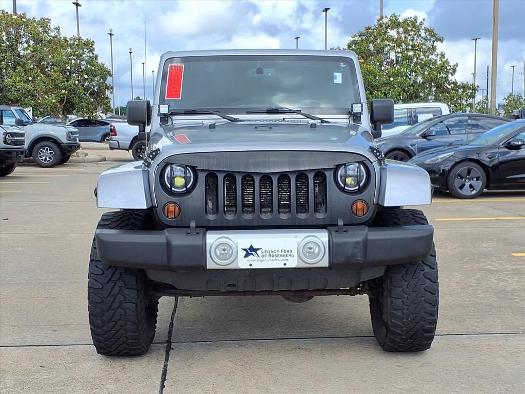 2013 Jeep Wrangler Unlimited Sahara Silver at Emmons Autoplex