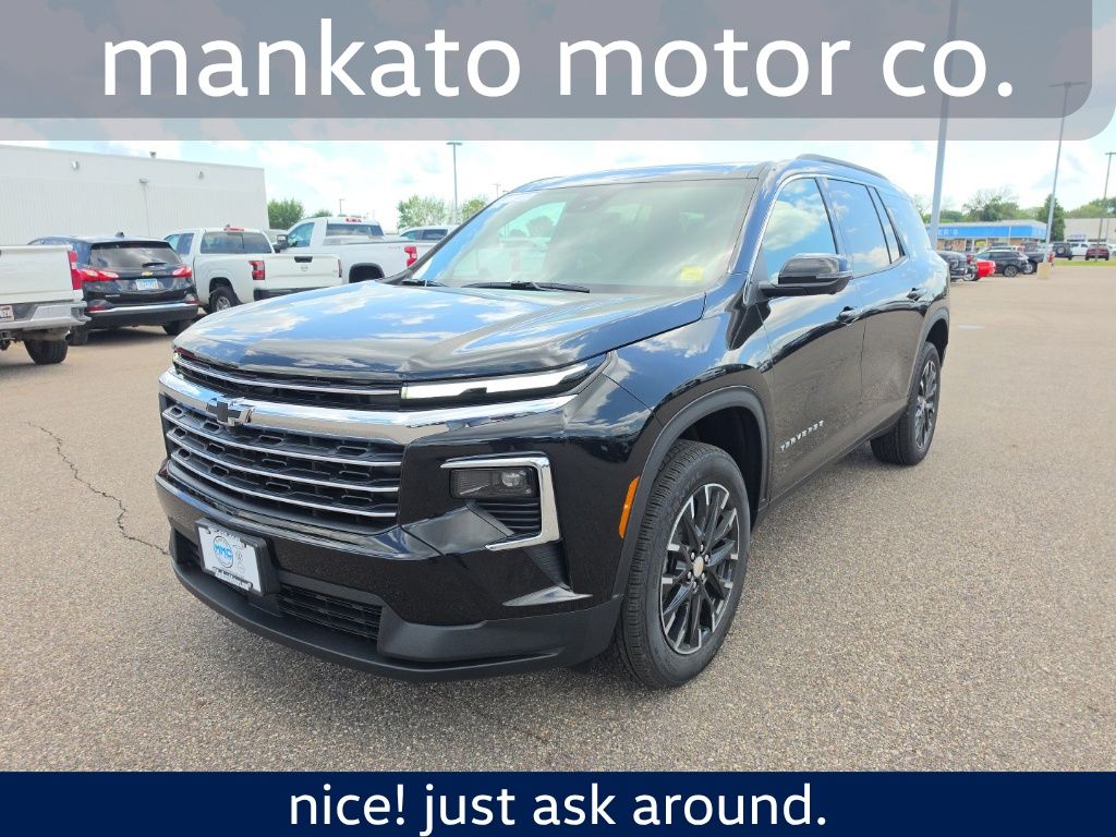 Black 2026 Chevrolet Traverse SUV / Crossover Four-Wheel Drive 8-Speed Automatic