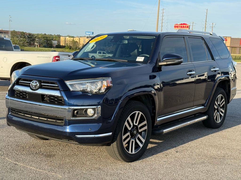 Nautical Blue Metallic 2020 Toyota 4Runner Limited 4WD SUV / Crossover All-Wheel Drive 5-Speed Automatic Overdrive