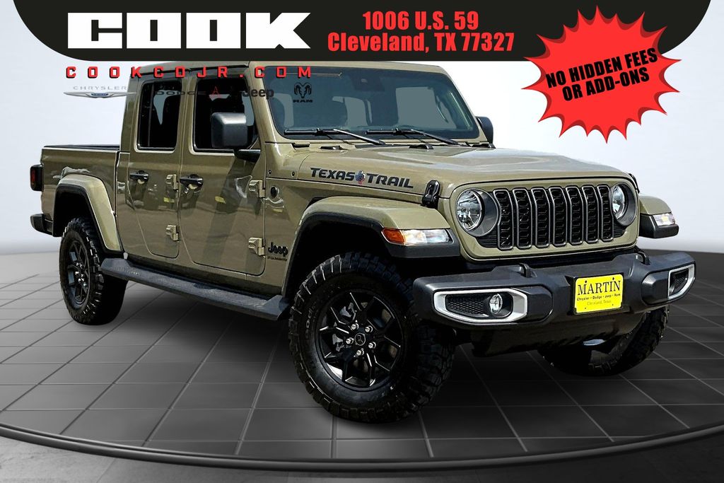 2025 Jeep Gladiator Sport Green at Texan Dodge Chrysler Jeep Ram