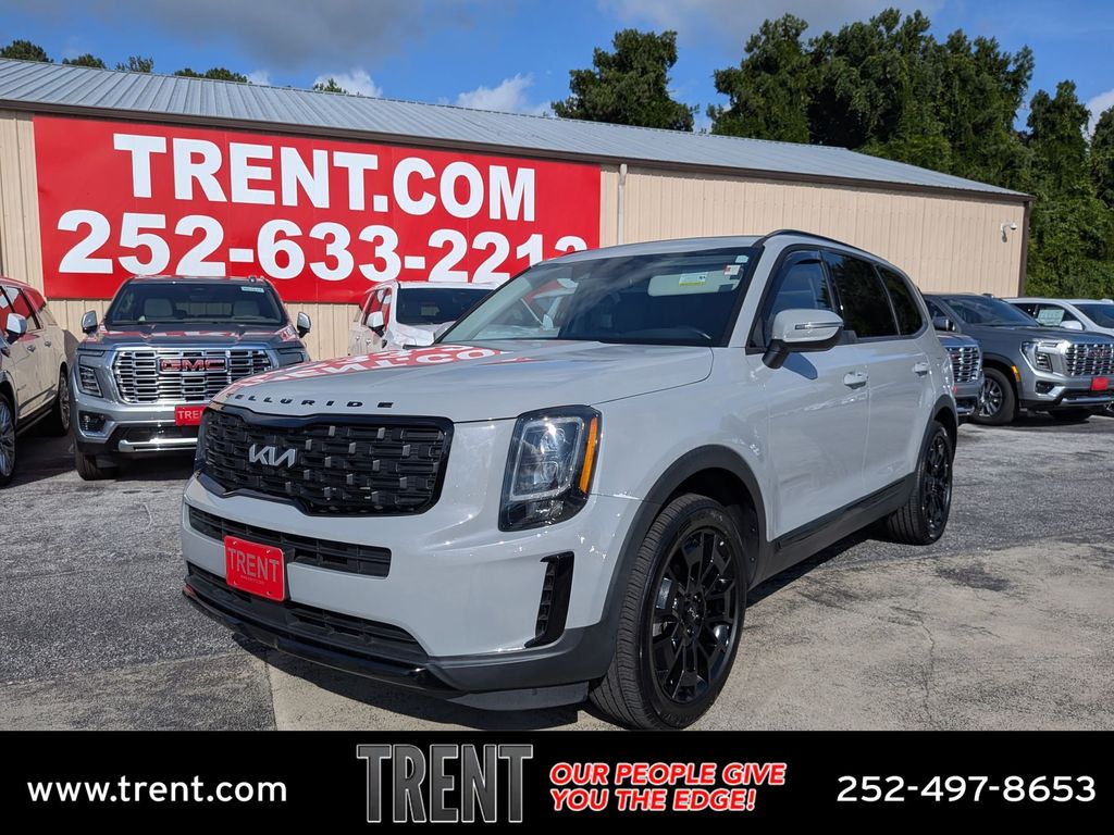 Wolf Gray 2022 Kia Telluride SUV / Crossover All-Wheel Drive 8-Speed Automatic