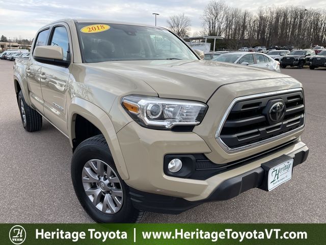 Brown 2018 Toyota Tacoma Pickup Truck Four-Wheel Drive 6-Speed Automatic
