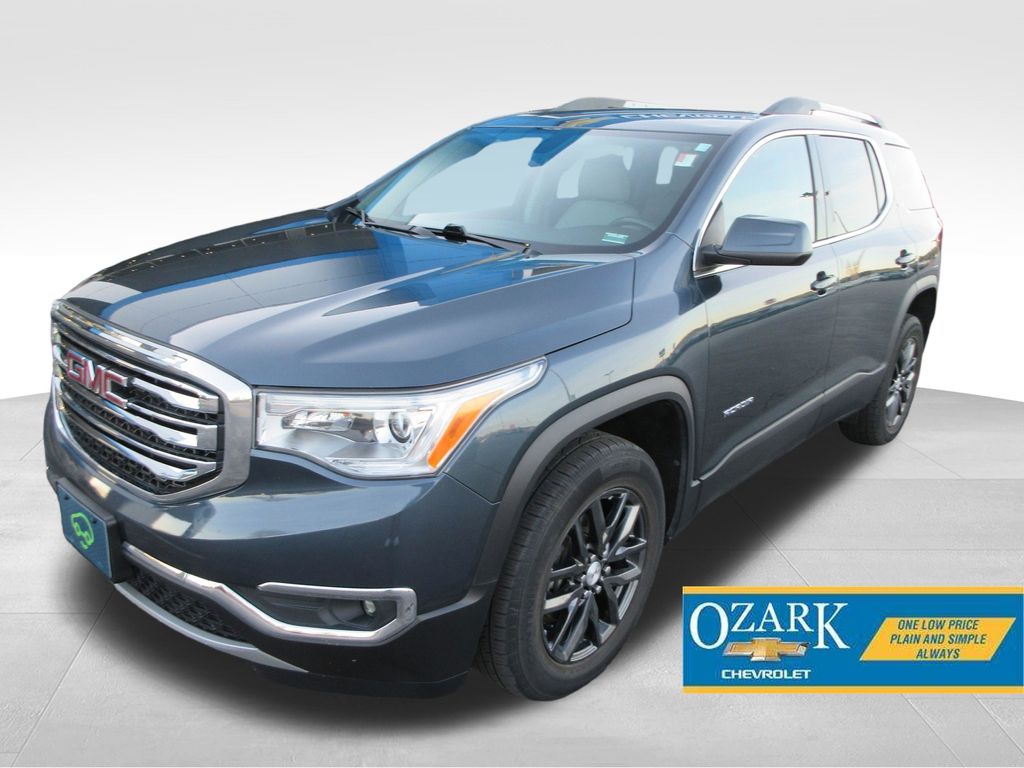 Gray (Dark Sky Metallic) 2019 GMC Acadia SLT-1 AWD SUV / Crossover Four-Wheel Drive 6-Speed Automatic