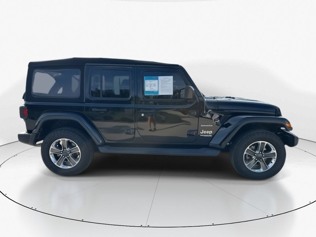 2020 Black Clearcoat Jeep Wrangler Unlimited Unlimited Sahara 4X4 SUV