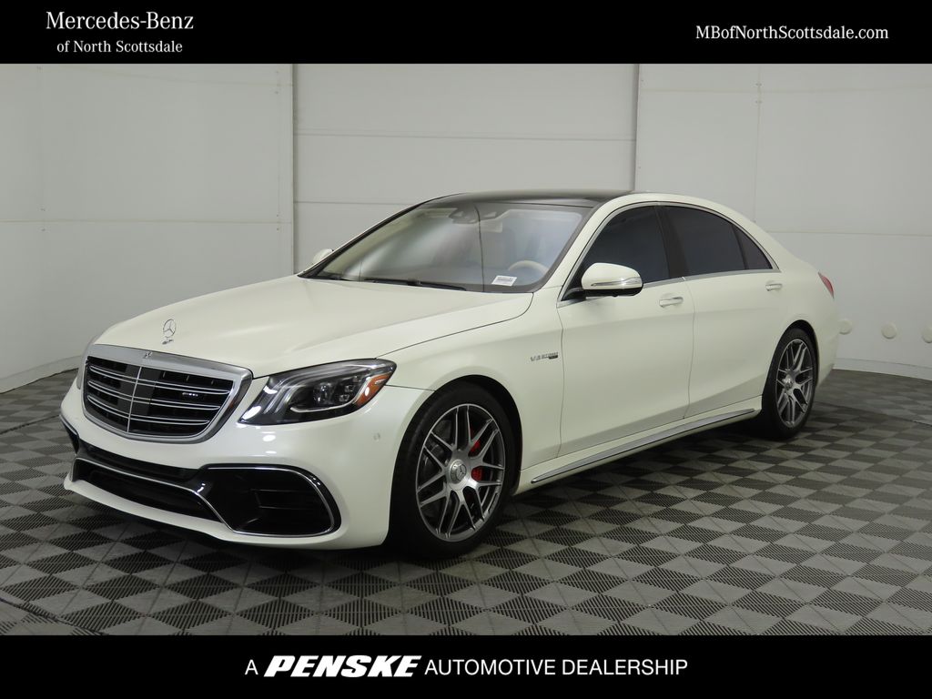 2018 Mercedes-Benz S-Class AMG S 63 4MATIC Hero Image