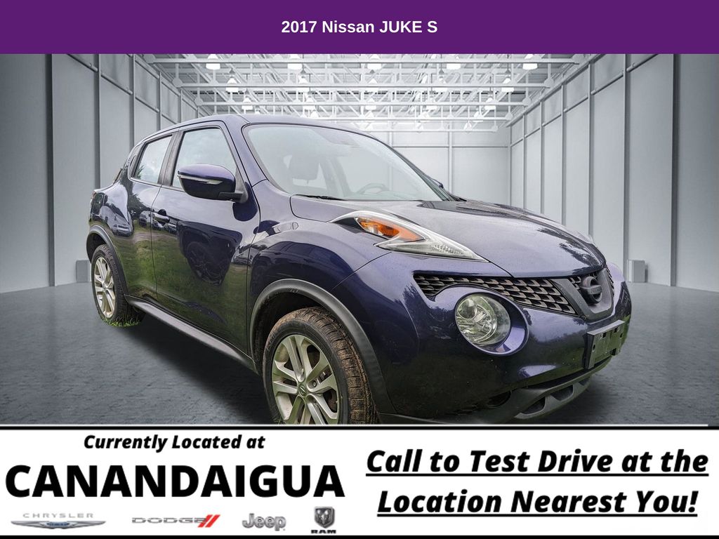 Cosmic Blue 2017 Nissan Juke SUV / Crossover All-Wheel Drive Continuously Variable Transmission