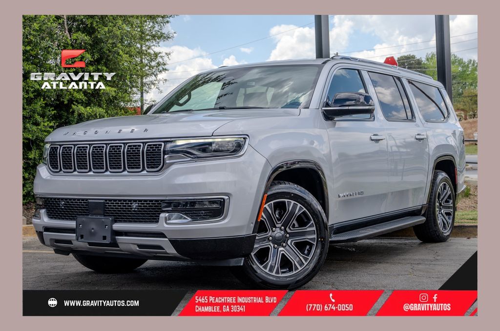 Silver Zynith 2024 Jeep Wagoneer L Series II RWD SUV / Crossover 4X2 8-Speed Automatic