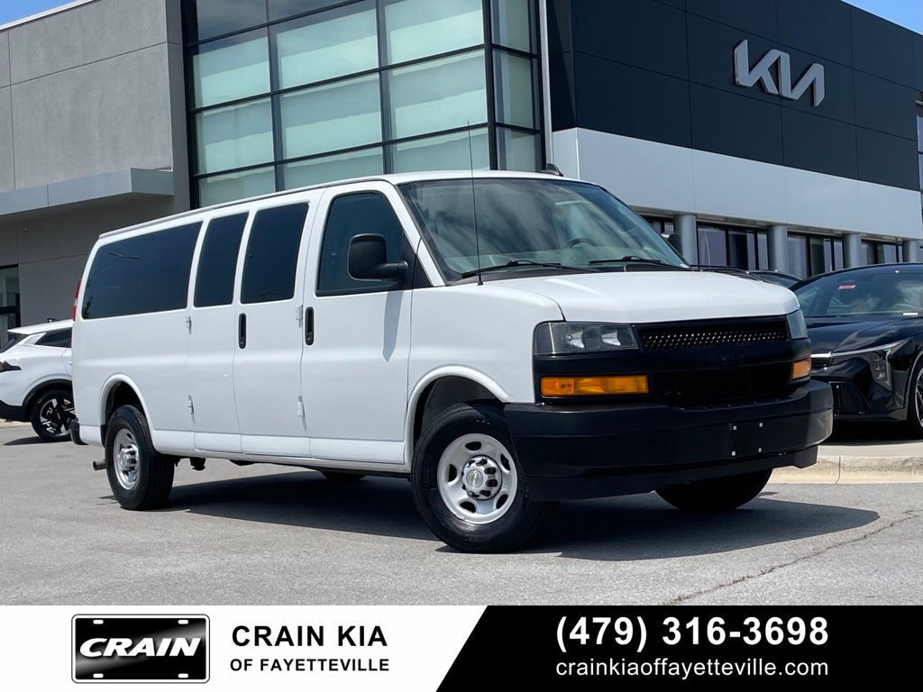 Summit White 2024 Chevrolet Express Van Rear-Wheel Drive Automatic
