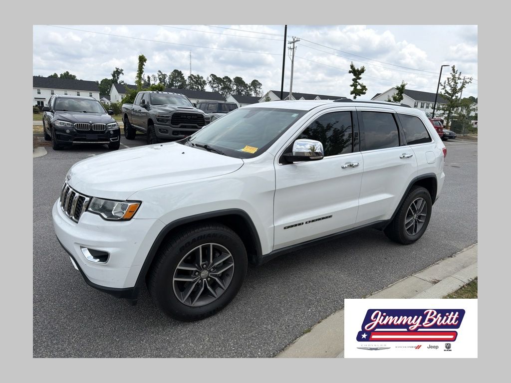 Bright White Clearcoat 2017 Jeep Grand Cherokee SUV / Crossover 4X2 8-Speed Automatic