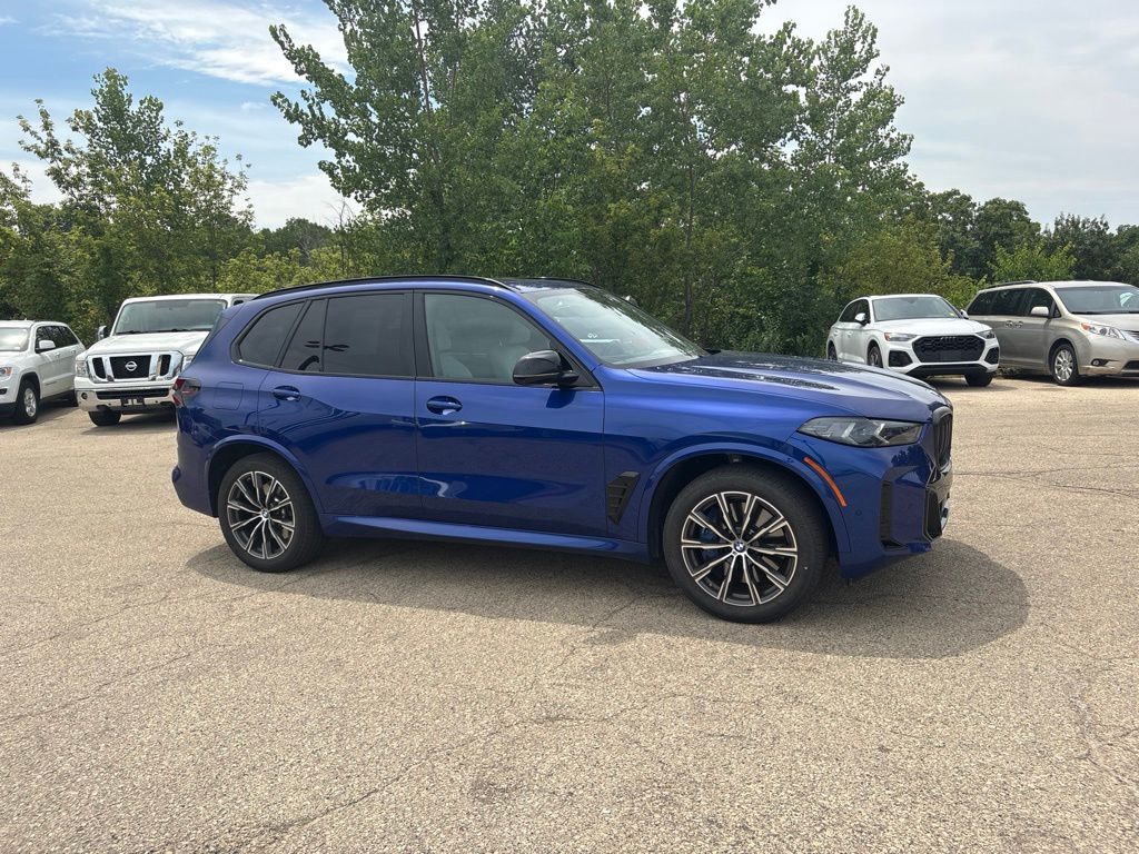 Marina Bay Blue Metallic 2024 BMW X5 SUV / Crossover All-Wheel Drive 8-Speed Automatic
