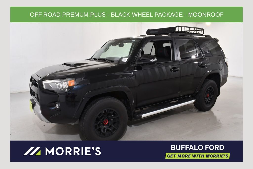 Midnight Black Metallic 2024 Toyota 4Runner SUV / Crossover Four-Wheel Drive 5-Speed Automatic