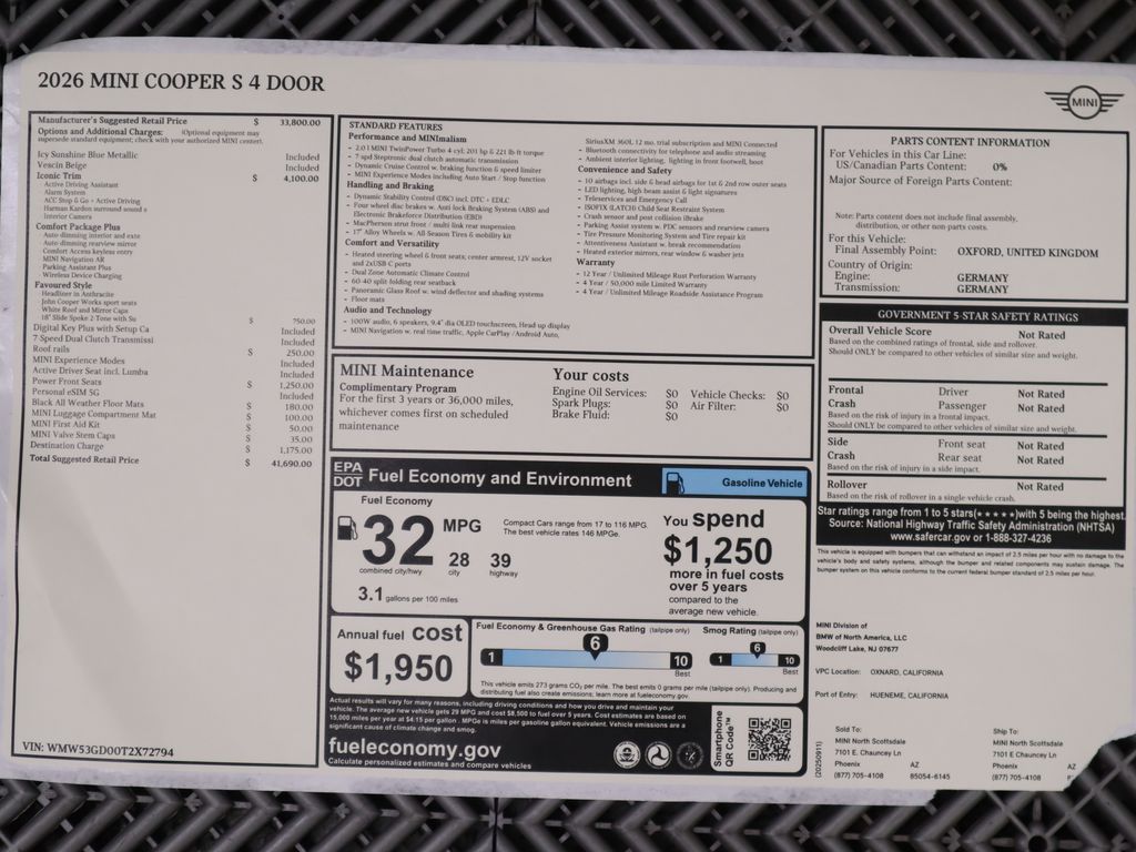 Thumbnail: 2026 MINI Cooper - 9