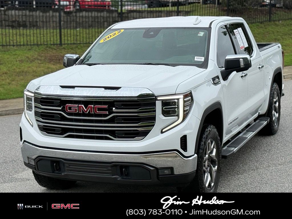 2022 GMC Sierra 1500 SLT Summit White - Jim Hudson Acura - Image 10