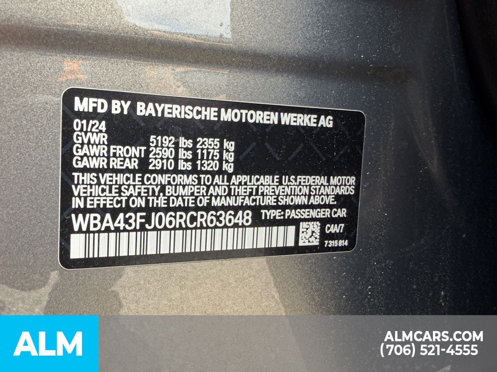 Used 2024 Gray Metallic BMW 530i image 26