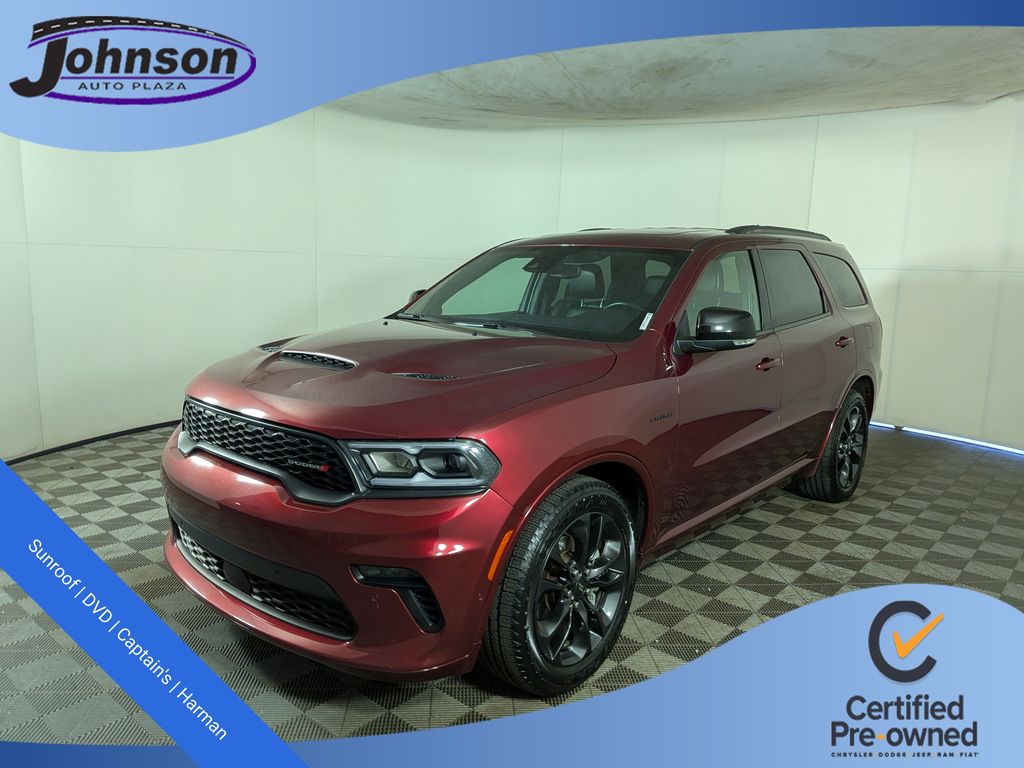 Octane Red Pearlcoat 2021 Dodge Durango R/T AWD SUV / Crossover All-Wheel Drive 8-Speed Automatic