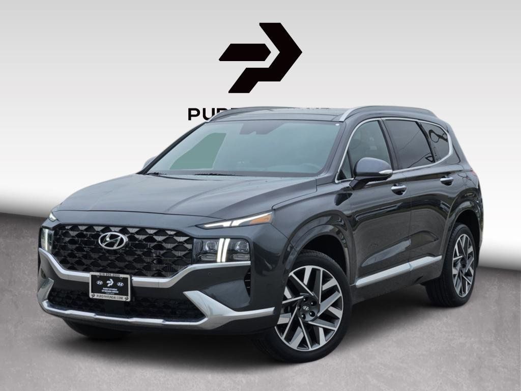 Gray 2023 Hyundai Santa Fe Calligraphy AWD SUV / Crossover All-Wheel Drive Automatic