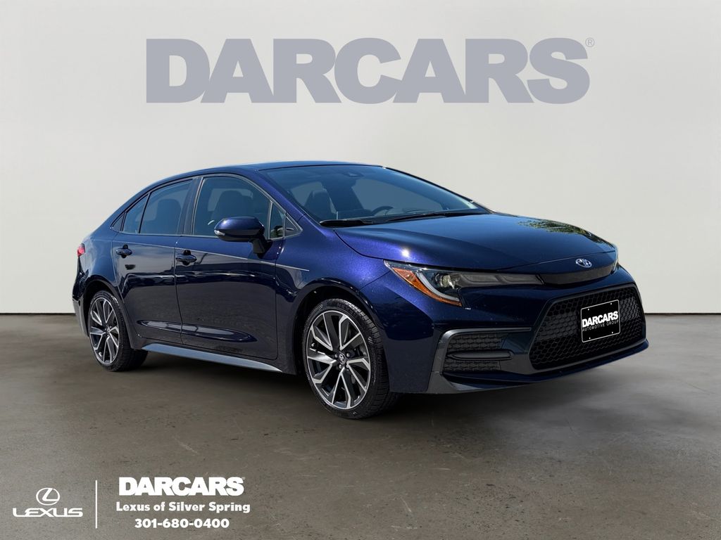 Blueprint 2020 Toyota Corolla Sedan Front-Wheel Drive Continuously Variable Transmission