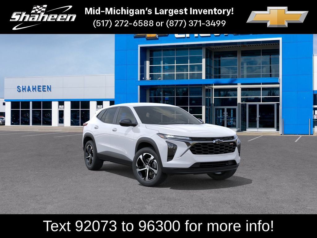 Summit White 2026 Chevrolet Trax SUV / Crossover Front-Wheel Drive 6-Speed Automatic
