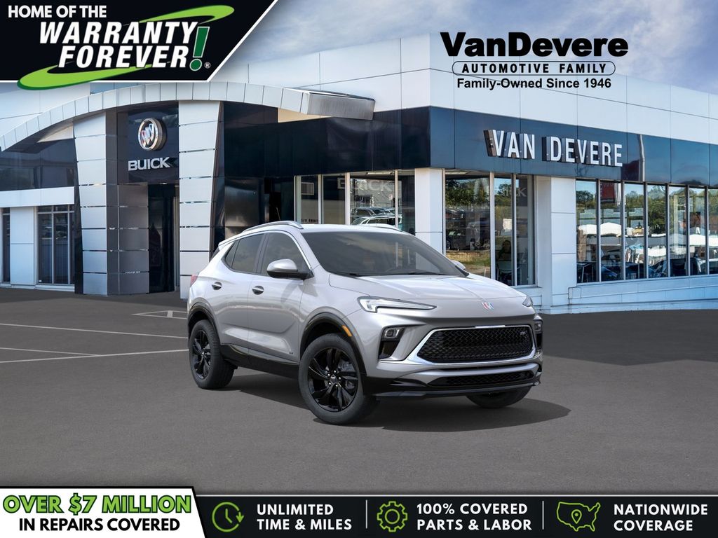 Moonstone Gray Metallic 2026 Buick Encore GX SUV / Crossover All-Wheel Drive 9-Speed Automatic