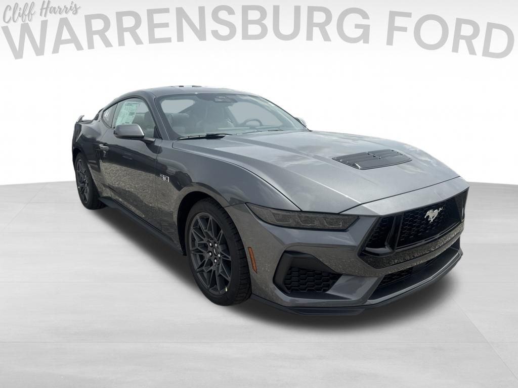 Carbonized Gray Metallic 2026 Ford Mustang Coupe Rear-Wheel Drive Automatic