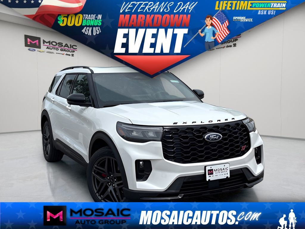 New 2025 Ford Explorer ST SUVs