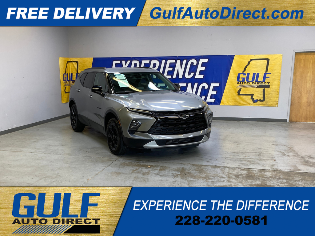 Sterling Gray Metallic 2024 Chevrolet Blazer SUV / Crossover Front-Wheel Drive 9-Speed Automatic Overdrive