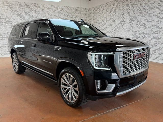Onyx Black 2021 GMC Yukon XL Denali 4WD SUV / Crossover Four-Wheel Drive Automatic