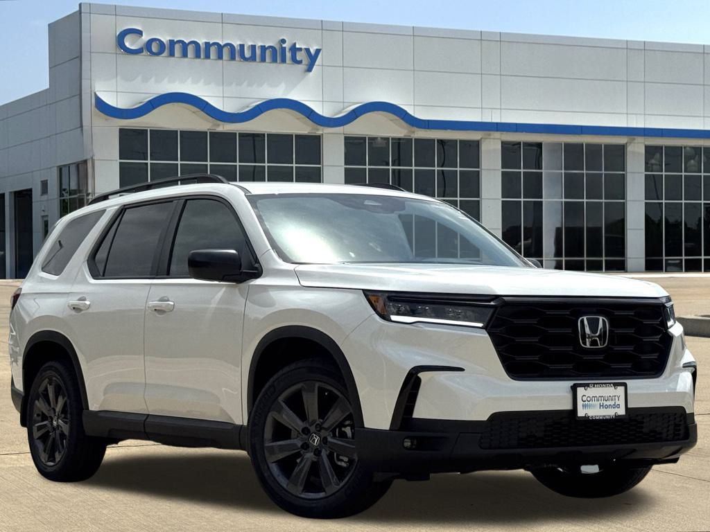 2025 Honda Pilot Sport White at Community Honda