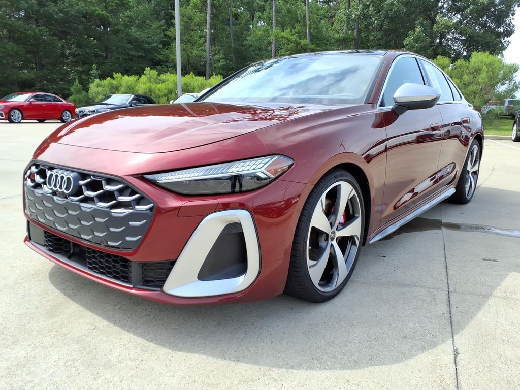 Grenadine Red Metallic 2025 Audi S5 Sedan All-Wheel Drive 7-Speed Automatic