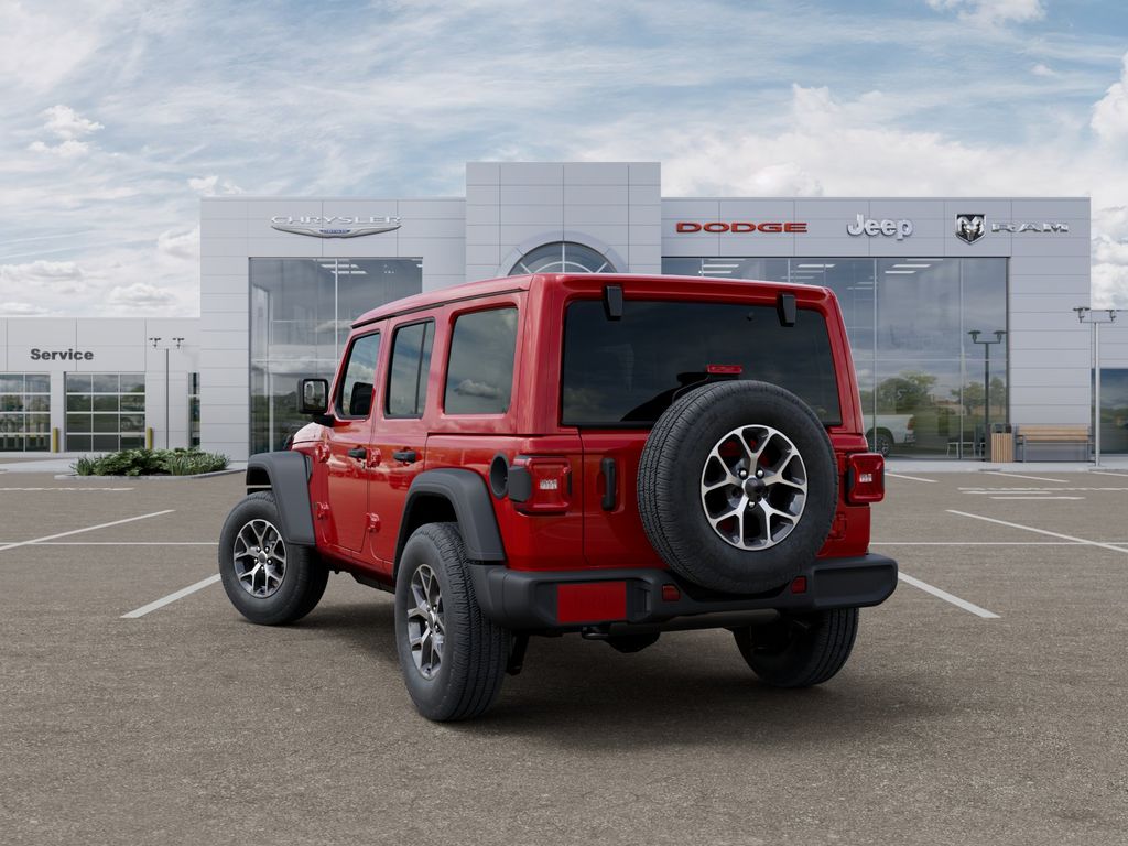 New 2026 Firecracker Red Clearcoat Jeep Sport S image 3