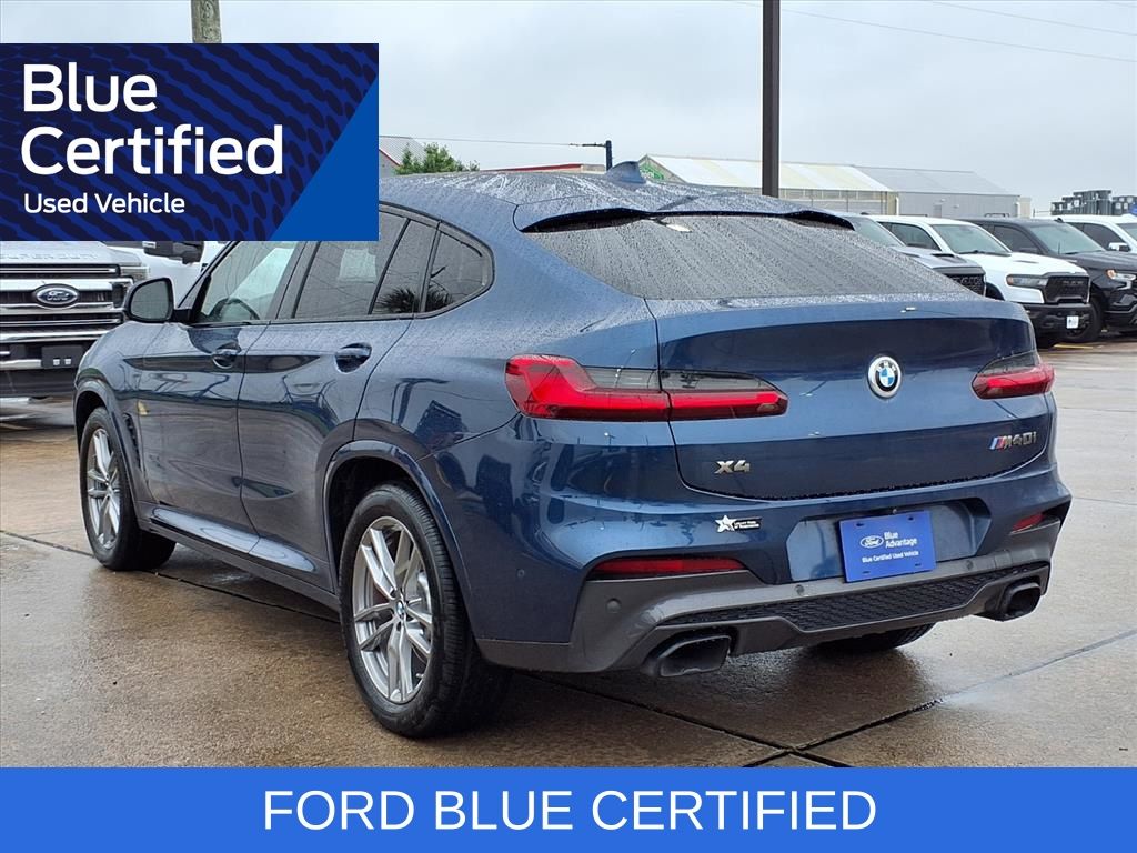2021 BMW X4 M40i Blue at Classic Chevrolet Galveston