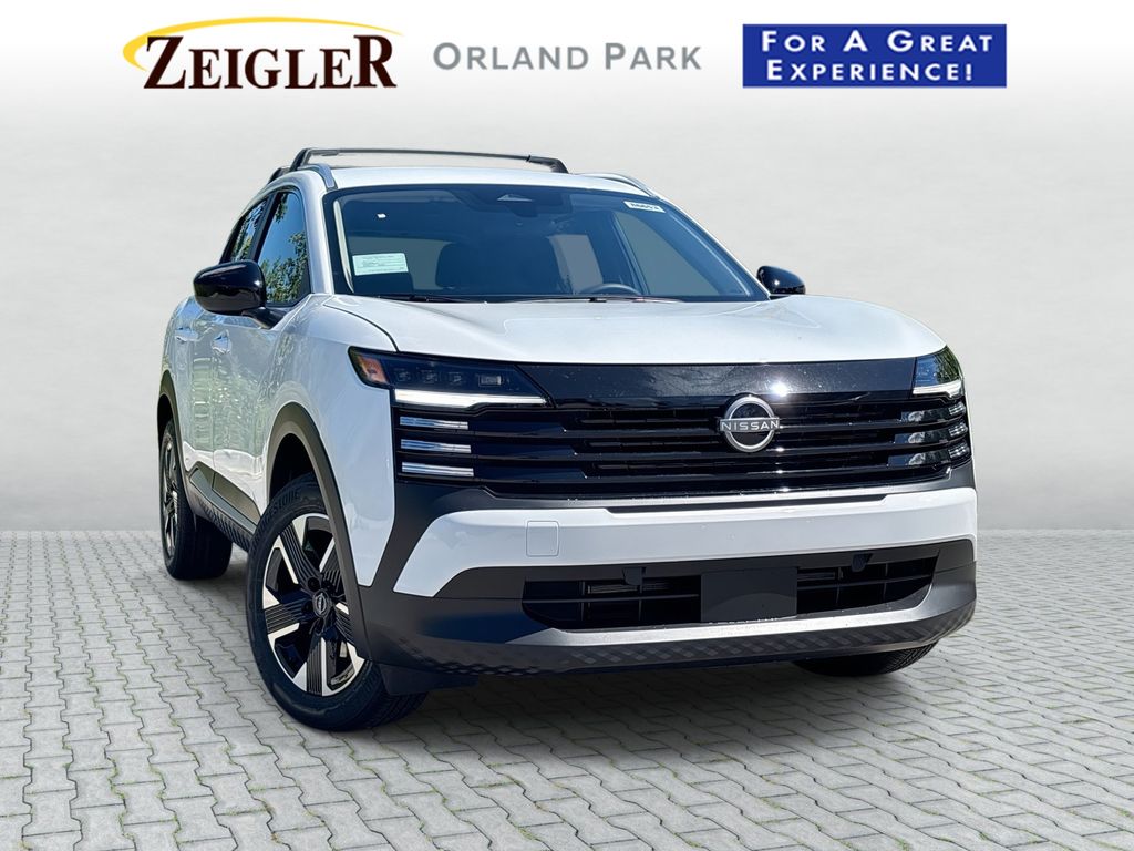 White (Fresh Powder) 2026 Nissan Kicks SUV / Crossover All-Wheel Drive Continuously Variable Transmission