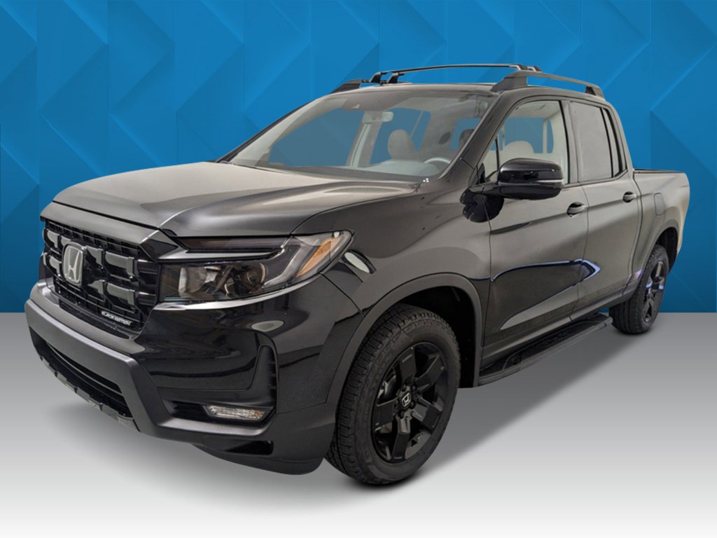 Crystal Black Pearl 2026 Honda Ridgeline Pickup Truck All-Wheel Drive 9-Speed Automatic