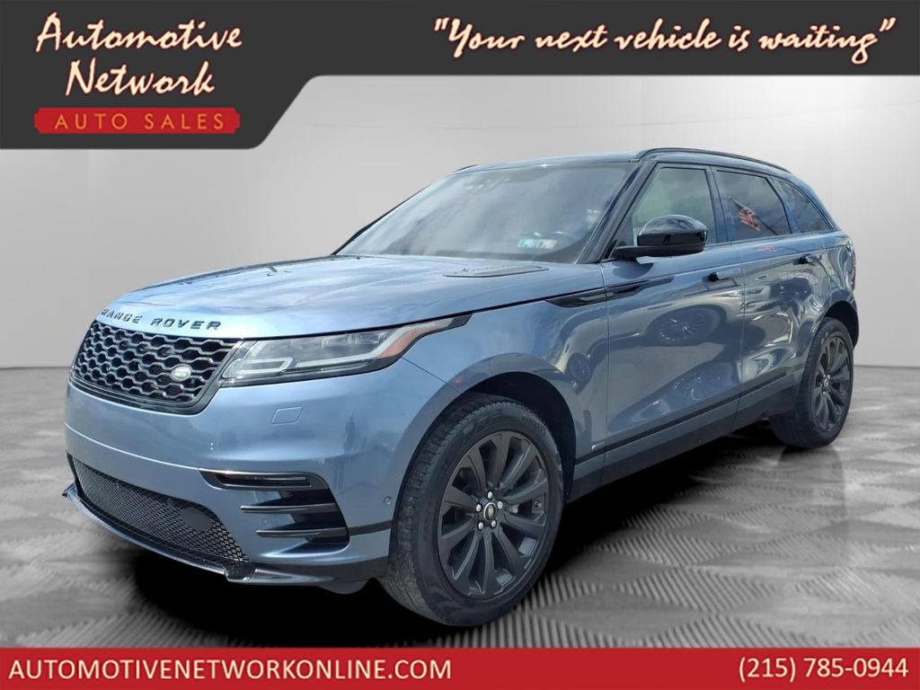 Blue 2019 Land Rover Range Rover Velar P250 R-Dynamic SE AWD SUV / Crossover All-Wheel Drive 8-Speed Automatic