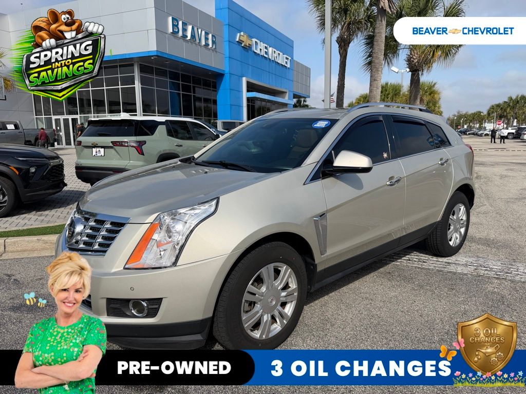 Silver Coast Metallic 2014 Cadillac SRX Luxury FWD SUV / Crossover Front-Wheel Drive 6-Speed Automatic