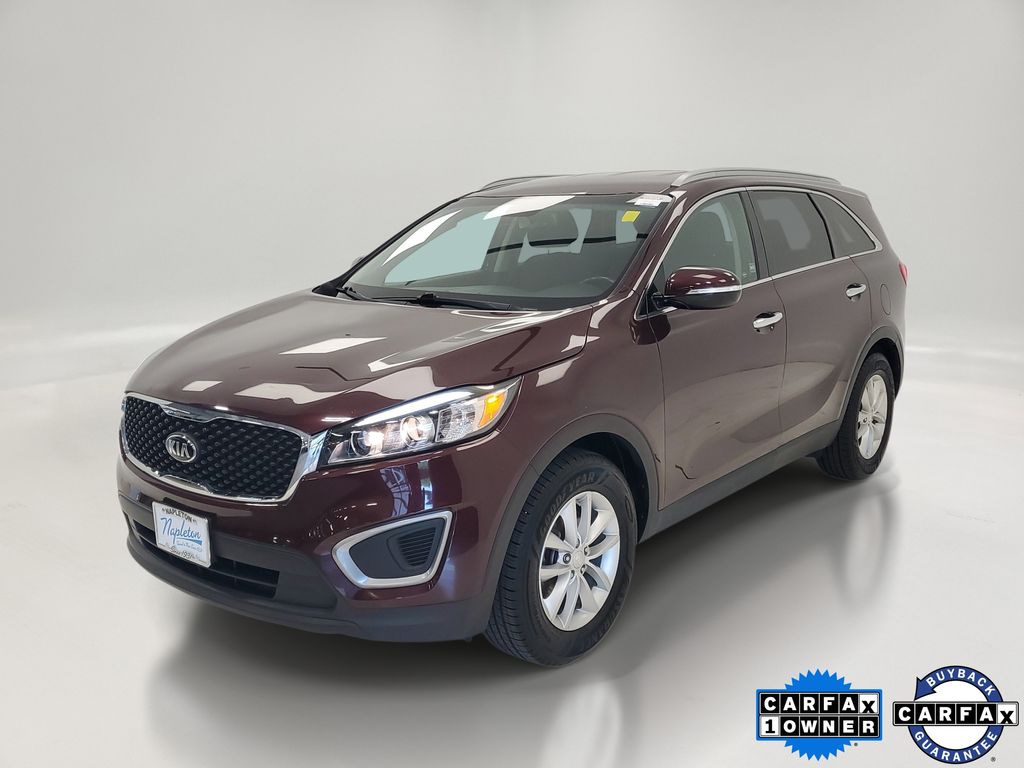 Red (Sangria) 2016 Kia Sorento SUV / Crossover Front-Wheel Drive 6-Speed Automatic