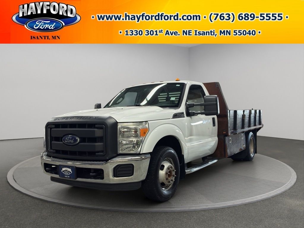 Oxford White 2015 Ford F-350 Super Duty Chassis Pickup Truck 4X2 6-Speed Automatic