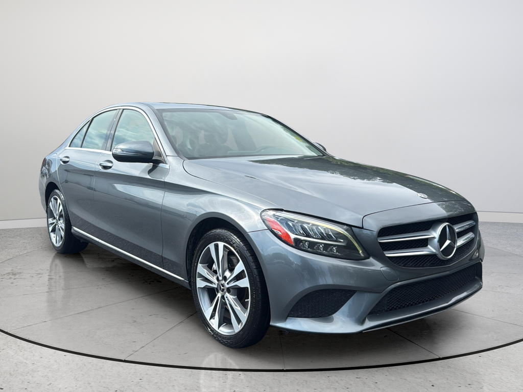 Selenite Gray Metallic 2021 Mercedes-Benz C-Class Sedan All-Wheel Drive 9-Speed Automatic