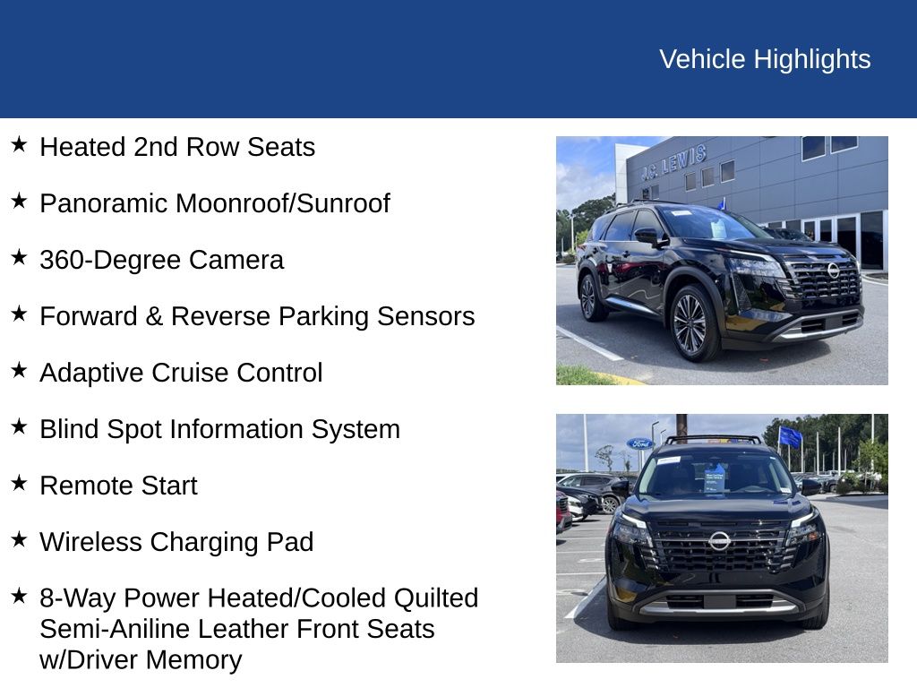 2026 Nissan Pathfinder Platinum