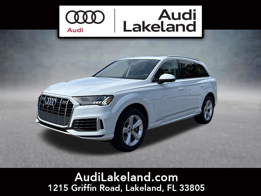 Glacier White 2023 Audi Q7 SUV / Crossover All-Wheel Drive 8-Speed Automatic