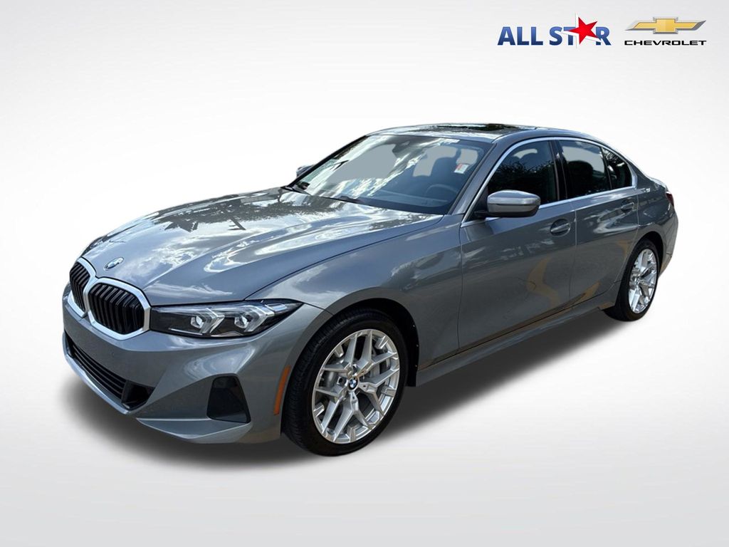 Gray Metallic 2025 BMW 3 Series Sedan Rear-Wheel Drive 8-Speed Automatic