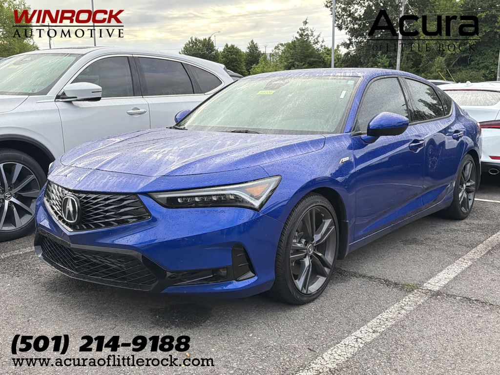 Apex Blue Pearl 2025 Acura Integra FWD with A-SPEC Package Sedan Front-Wheel Drive Continuously Variable Transmission