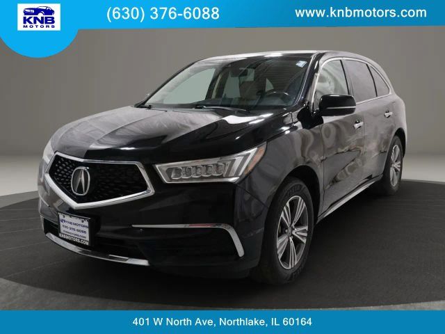 Blue 2019 Acura MDX SH-AWD SUV / Crossover All-Wheel Drive 9-Speed Automatic