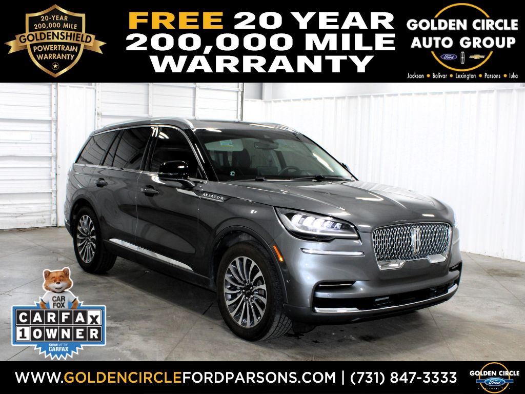 Asher Gray Metallic Clearcoat 2024 Lincoln Aviator SUV / Crossover Rear-Wheel Drive Automatic