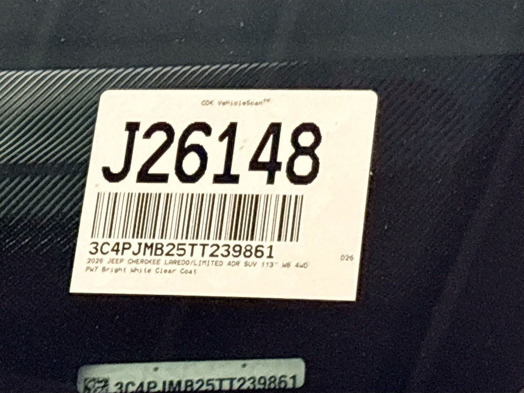 2026 Jeep Cherokee Laredo